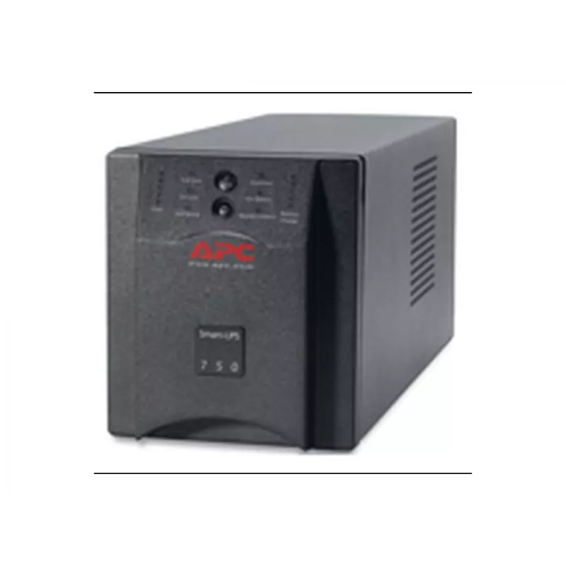 UPS APC Smart 750VA 230V USB com certificação UL, 0,75 kVA, 500 W, 50/60 Hz, 340 J, IEC 60320, 4,8 min.