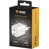 Carregador de parede USB-C YENKEE G35D 2x18W Power Delivery 3.0 3A