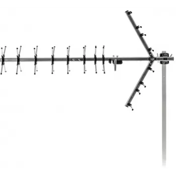 Antena de TV exterior SENCOR SDA 611 DVB‑T2/T 12 dB 75Ω com filtro 4G LTE