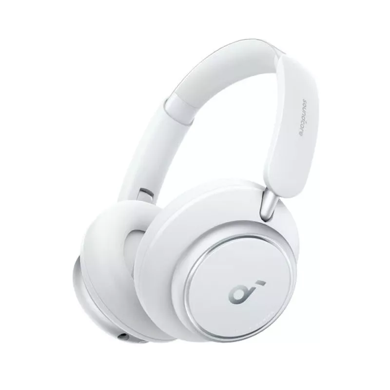 Auscultadores Soundcore by Anker Space Q45 Adaptive Noise Cancelling – reduzem o ruído até 98 %, autonomia ultra longa de 50 h, controlo por app, som Hi-Res com