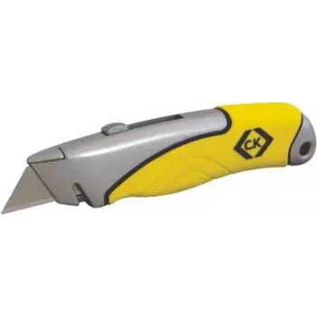 X-ato C.K Tools T0957-1 aço inoxidável amarelo lâmina retrátil