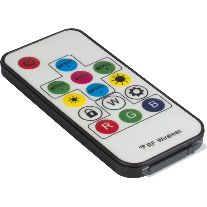 INTER-TECH Argus RS-07 RGB conjunto de ventoinhas de caixa de 120 mm, 3 un., com telecomando, preto