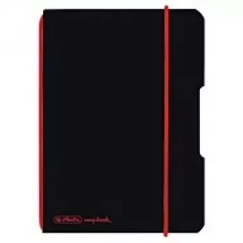 Caderno de escrita Herlitz 11361599 A6 40 folhas preto
