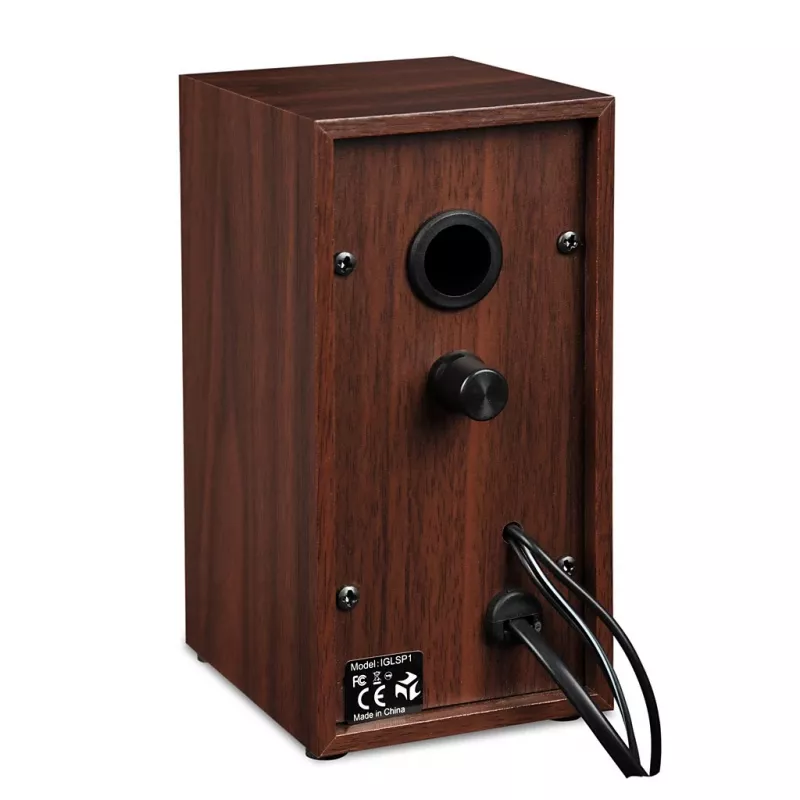 Altifalantes IBOX IGLSP1 com fios 2.0 altifalantes de mesa 10 W Cherry