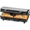ProfiCook PC-ST 1092 - Máquina de sandes - 900 W - Aço inoxidável/preto