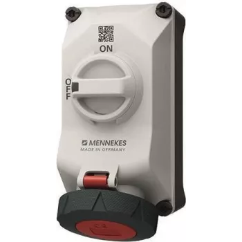 Tomada de parede Mennekes DUO R 5704403G 32A4P3h 440V IP67 1 (5704403G)