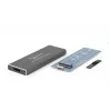 GEMBIRD EE2280-U3C-01 caixa Gembird M.2 para USB 3.0, alumínio, preta