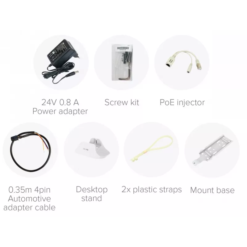 Ponto de acesso sem fios Mikrotik WAP R 2.4 GHz 802.11n