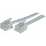 Cabo de ligação modular telefónico ShiverPeaks 70095-20W ficha Western 6/4