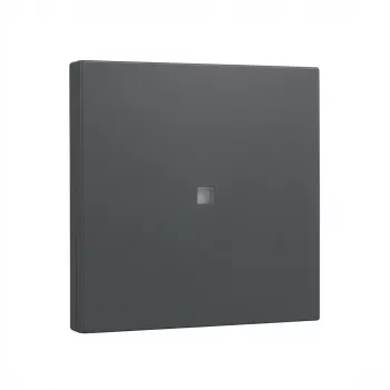 Tampa de balancé Gira System 55 módulo de comando placa de cobertura antracite (modelo 329028)