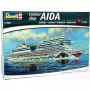Modelo em plástico navio de cruzeiro Aida