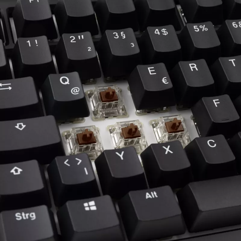 Teclado Ducky Tinker 75 Gaming USB Alemão Preto