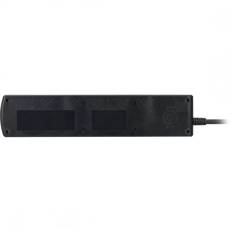 Brennenstuhl régua de tomadas com interruptor individual 6 tomadas – 6 dispositivos diferentes com comutação individual, cabo de 2 m, preto