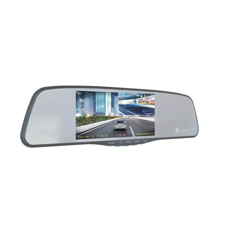 Dashcam retrovisor Navitel MR255NV – espelho inteligente com DVR integrado (MR255NV)