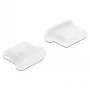 Tampa antipoeira para conector fêmea USB Type-C DeLOCK 64095 10 unid. branco