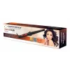 Esperanza SALMA EBL007 modelador de cabelo cónico, cilindro de cerâmica 13–25 mm, 25 W, cabo giratório de 1,7 m, preto/rosa