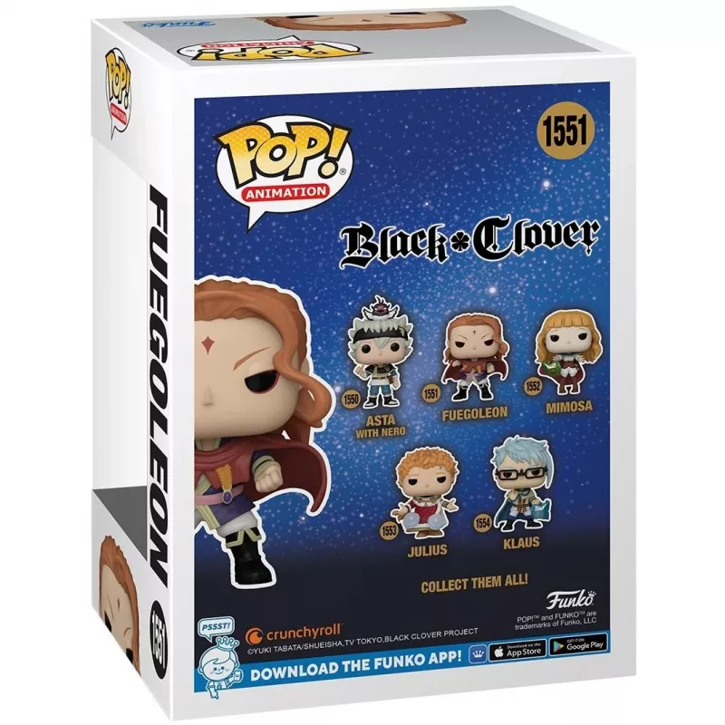Figura Funko Pop Black Clover Fuegoleon 10 cm (143273)