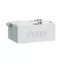 Cabo de rede Hager Tehalit HTV conector fêmea ZZ45WAN2PP RJ45 Patch 180° CAT6A branco