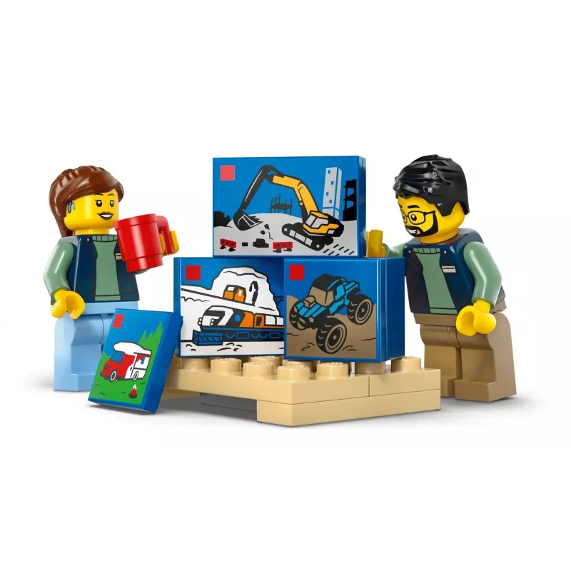 LEGO CITY 60500 O furgão LEGO