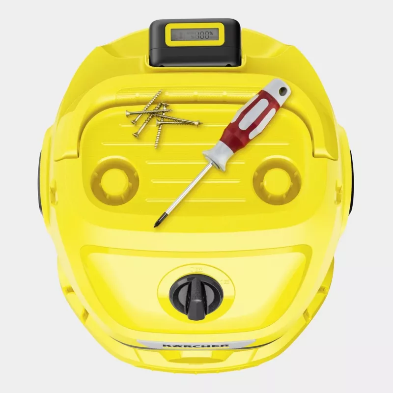 Aspirador de tambor Kärcher WD 2-18 12 L a seco e húmido 225 W saco de pó
