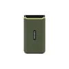Transcend ESD380C - 1000 GB - USB Type-A para USB Type-C - 3.2 Gen 2 (3.1 Gen 2) - 2000 MB/s - proteção por palavra-passe - verde (TS1TESD380C)