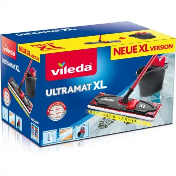 VILEDA Ultramat XL 161035 esfregona universal para limpeza húmida e seca