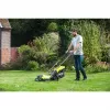 Corta-relvas Ryobi OLM1833B empurrar a bateria preto, verde