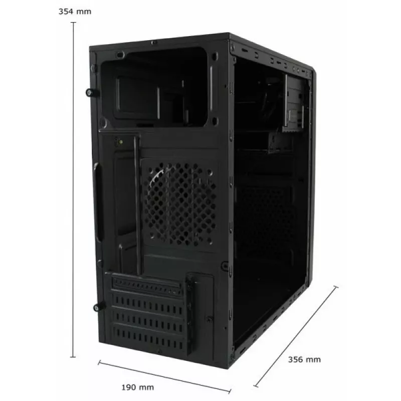 Caixa para PC LC-Power 2014MB Midi Tower preto