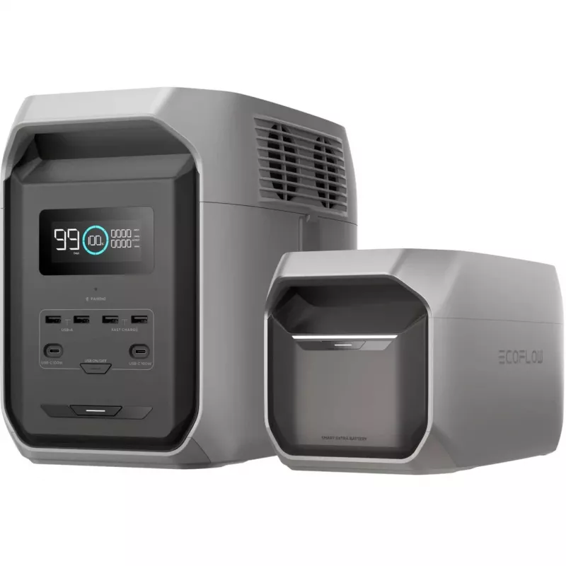 EcoFlow DELTA 3 1500 estação de energia portátil fosfato de ferro-lítio (LiFePO4) 1800 W 16,5 kg