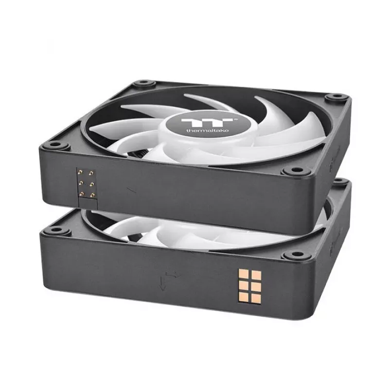 Ventoinha Thermaltake CT140 EX ARGB Sync 14 cm rolamento hidráulico preto