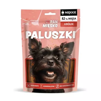 Snack para cães Pan Mięsko Rabbit Sticks 100 g