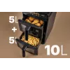 Fritadeira de ar quente vertical de cesto duplo PROMIS FRP1560