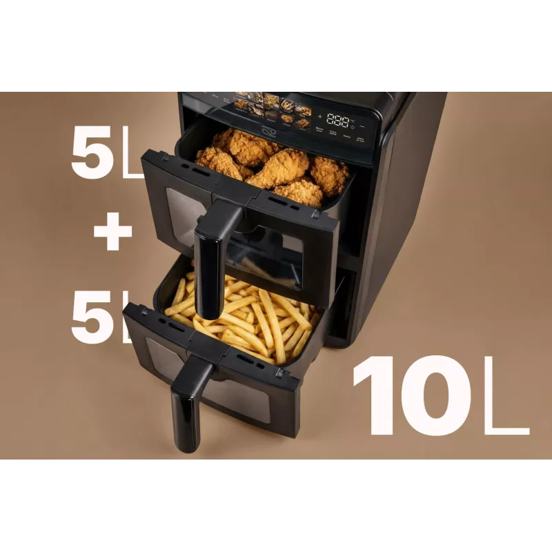 Fritadeira de ar quente vertical de cesto duplo PROMIS FRP1560