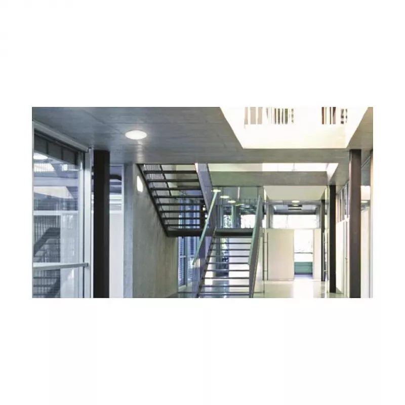 Downlight interior plano Steinel RS PRO P1 plano S PMMA 9,5 W 960 lm IP54 com detetor de movimento (branco quente)