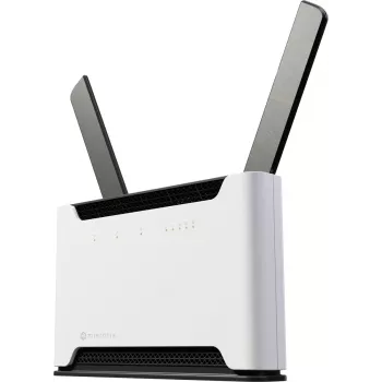 Router WLAN | MIKROTIK | Chateau LTE7 ax | Wi-Fi 6 (802.11ax) | Ranhura para cartão SIM Sim | 3G Sim | 4 portas LAN | Porta USB Sim | G+5HAXD2HAXD-TC&R11E-LTE7