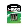 Pilha descartável Camelion R03P-BP4G AAA zinco-carbono