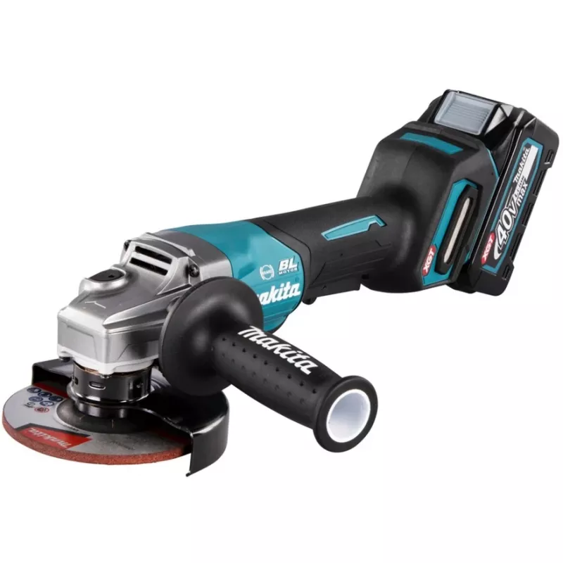 Makita GA013GM201 - rebarbadora - bateria - 125 mm - 2 baterias, carregador incluídos - 40 V (GA013GM201)