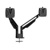 Novus CLU DUO C 990+4018+000 braço para monitor de 2 peças com fixação à mesa, preto