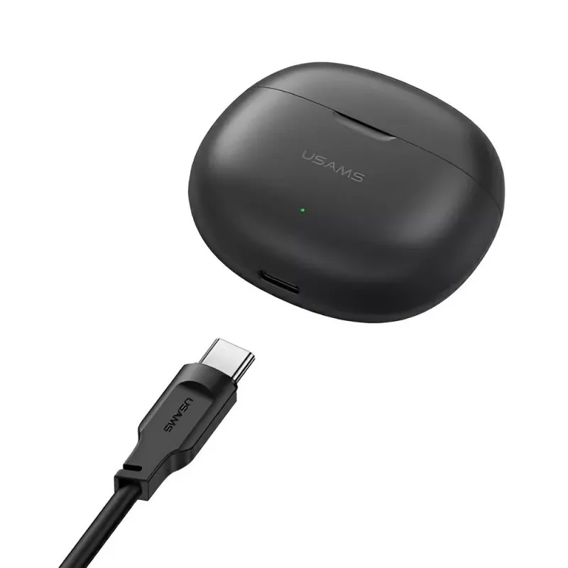 Auscultadores Usams BHUYO01 auscultadores Bluetooth 5.3 TWS Rhymbo pretos