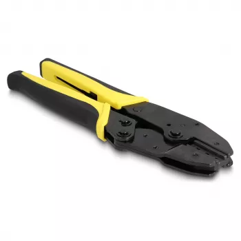 Alicate de cravar DeLOCK 90546 ferramenta de cravar preto amarelo 60 mm 218 mm 17 mm