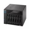NAS Asustor LOCKERSTOR 6 Desktop Intel® Celeron® N5105 8 GB DDR4 HDD ADM preto