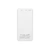 Blow PB10A power bank 10000 mAh, 2x USB (1A + 2,1A), entrada micro USB, Li-Po, branco
