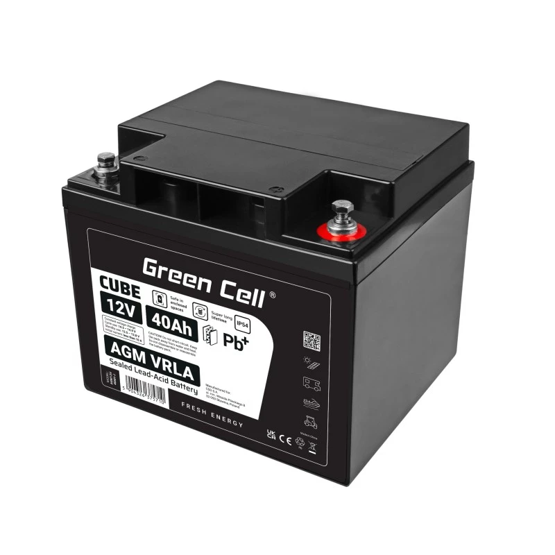 Bateria AGM VRLA 12V 40Ah IP54