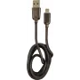 Cabo LC-POWER USB-Micro-1M-6 1 m prateado metálico, USB-A para Micro-USB (LC-C-USB-MICRO-1M-6)