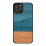 Capa para telemóvel Man and Wood para iPhone 12 Pro Max Denim preto