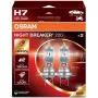 Lâmpada de farol de halogéneo osram H7 NIGHT BREAKER 220 — embalagem dupla (modelo 64210NB220-2HB)