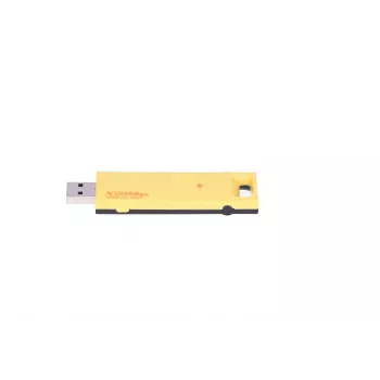 Adaptador USB sem fios Extralink U1200AC AC1200 Dual-Band, amarelo plástico