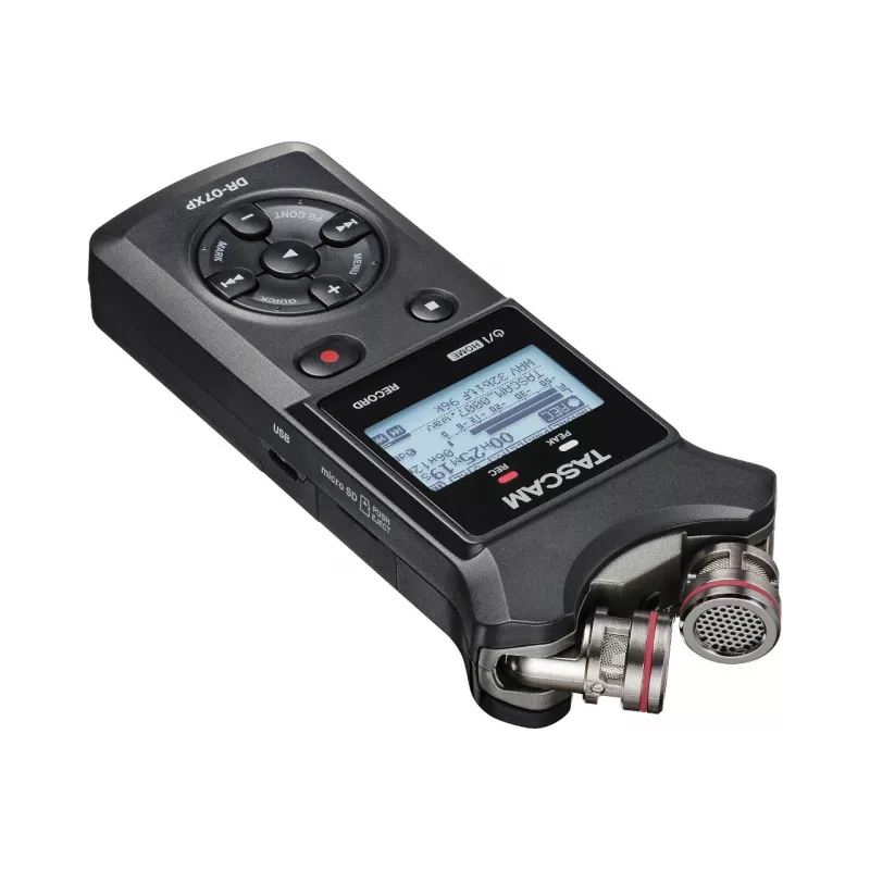 Tascam DR-07XP - gravador digital portátil com interface USB
