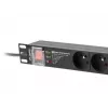 Unidade de distribuição de energia PDU Lanberg PDU-PRO-07E-0200-BK