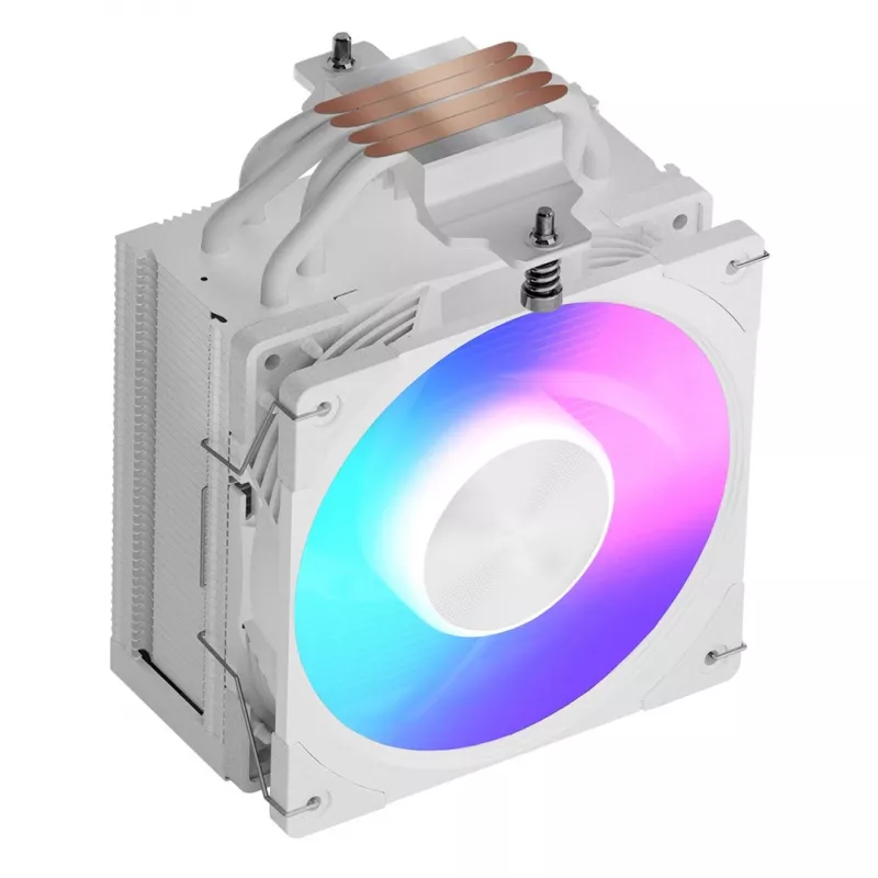 MODECOM Volcano 0C T201 ARGB dissipador de CPU por ar 12 cm branco